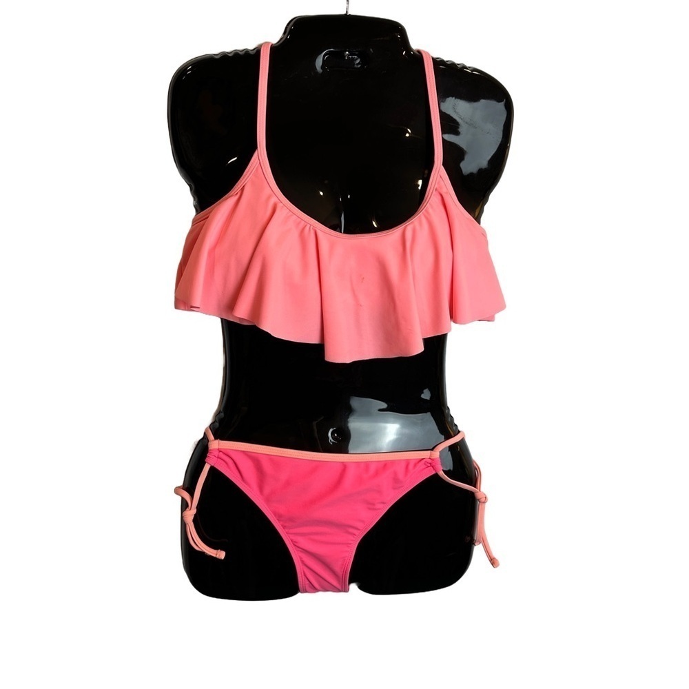 Inmocean Flirty Macrame Detail Top &‎ Bikini Bottom Swimsuit  M